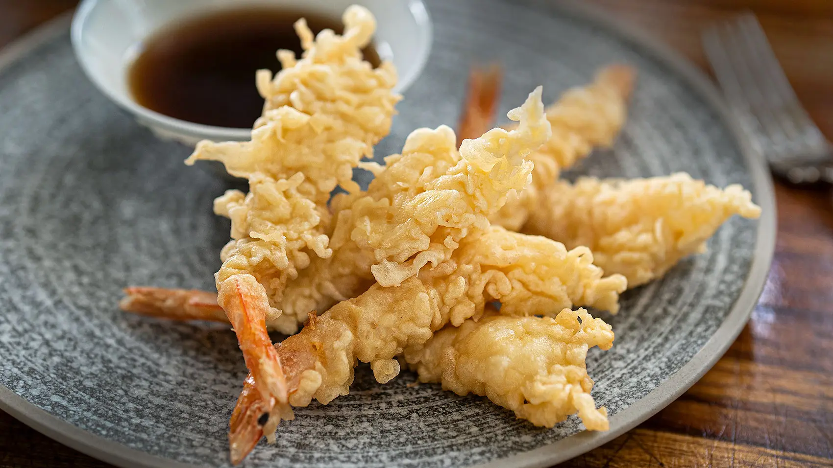 Tempura crocantă cu un twist